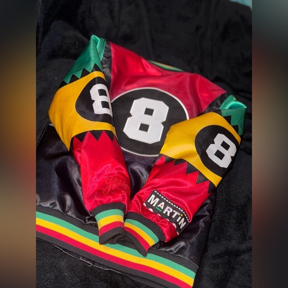 Martin Intro 8 Ball Black Satin Jacket - Picture 6 of 16